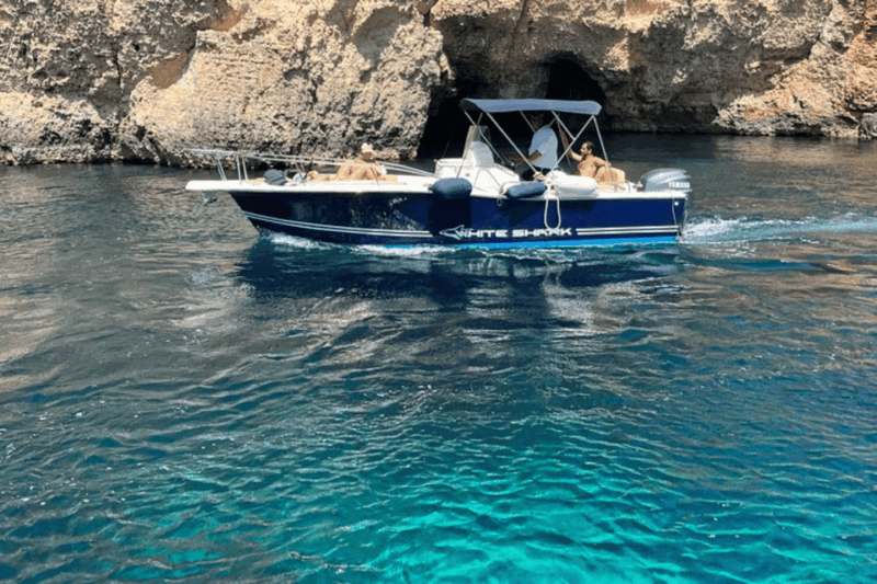 Cirkewwa/Mgarr: Blue and Crystal Lagoon Private Boat Charter - Exploring the Lagoons and Caves