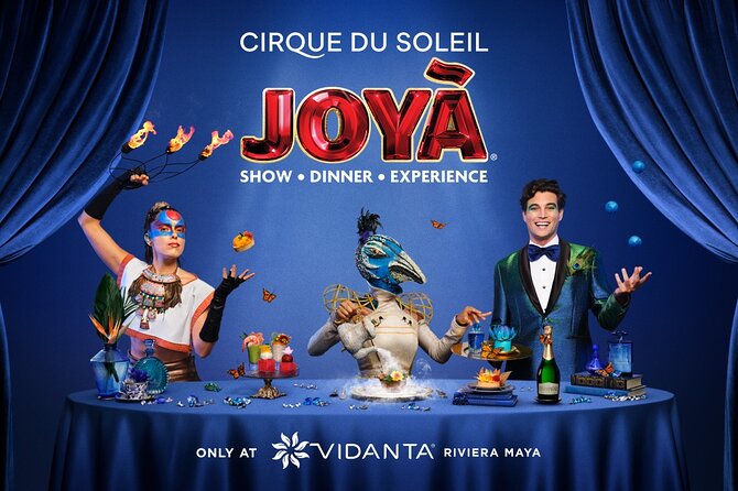 Cirque Du Soleil JOYA Performance From Playa Del Carmen - Cancun - Venue and Food Presentation