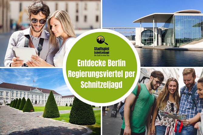 City Game Scavenger Hunt Berlin Government District - Independent City Tour - Meeting and Pickup