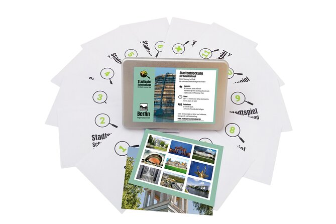 City Game Scavenger Hunt Berlin Government District - Independent City Tour - Food and Drink Provisions