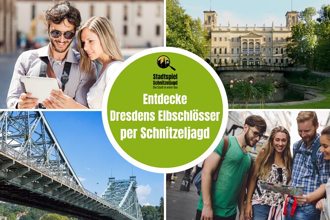 City Game Scavenger Hunt Dresden Elbschlösser - Independent City Tour - Product Code