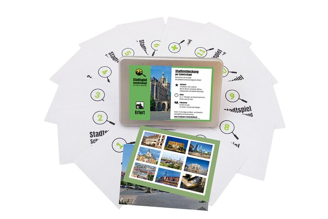 City Game Scavenger Hunt Erfurt - Independent City Tour I Discovery Tour - Additional Information