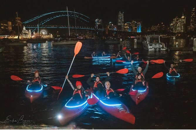 City Lights by Night Paddle on Sydney Harbour Guided Tour - Inclusions