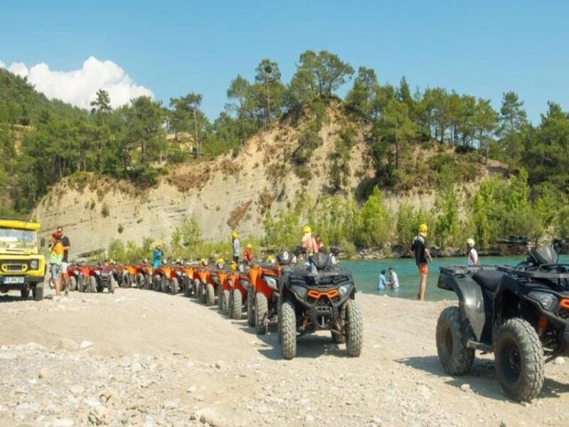 City of Belek/Side: Quad Safari Adventure + Transfer - The Terrain and Scenery