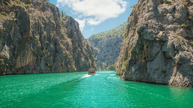 City of Side: Green Canyon Boat Trip W/Unlimited Soft Drinks - Itinerary Details