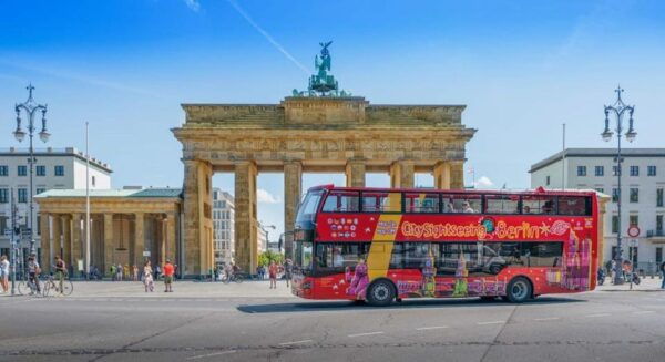 City Sightseeing Berlin: HOHO Bus - All Lines (A+B) & Icebar - Major Landmarks
