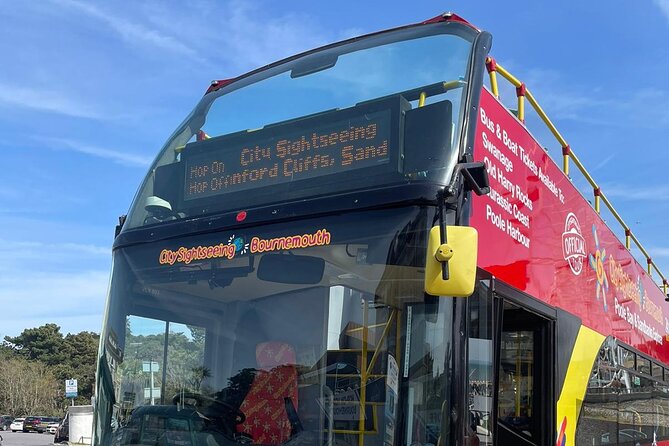 City Sightseeing Bournemouth Hop-On Hop-Off Bus Tour - History and Attractions of Bournemouth