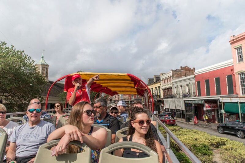 City Sightseeing New Orleans HOHO Bus Tour & Bookable Extras - Route Breakdown and Highlights