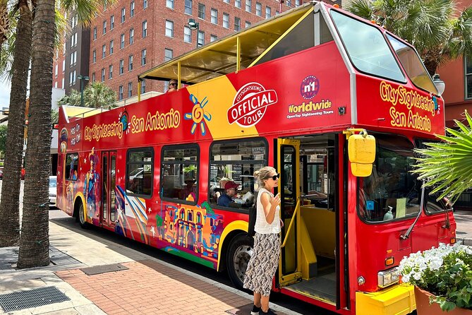 City Sightseeing San Antonio City Hop-On Hop-Off Bus Tour - Ticket Redemption and Location