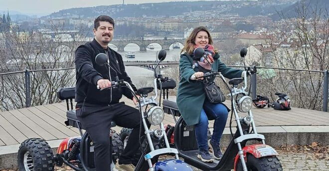 City Sightseeing - Viewpoints - Prague Electric Trike Tour - Itinerary Details