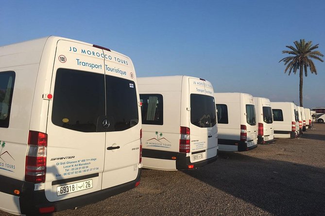 City to City Transfer - Marrakesh > Agadir - Drop-off Information