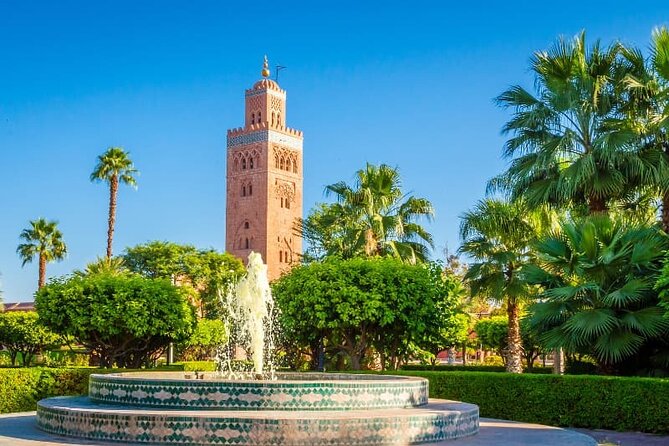 City Tour Marrakech With Guide 1/2 Day - Important Landmarks
