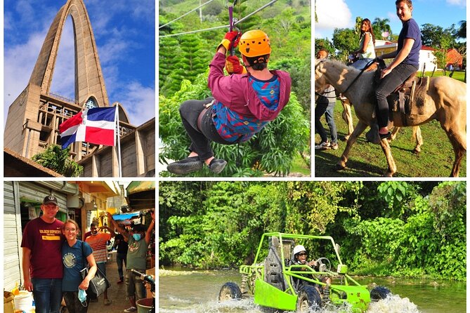 City Tour With Horseback Riding, Zipline, and Dune Buggy at the Countryside - Itinerary Highlights