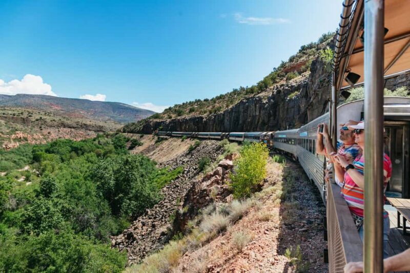 Clarkdale: Verde Canyon Railroad Train Ticket - The Scenic Journey Through Verde Canyon