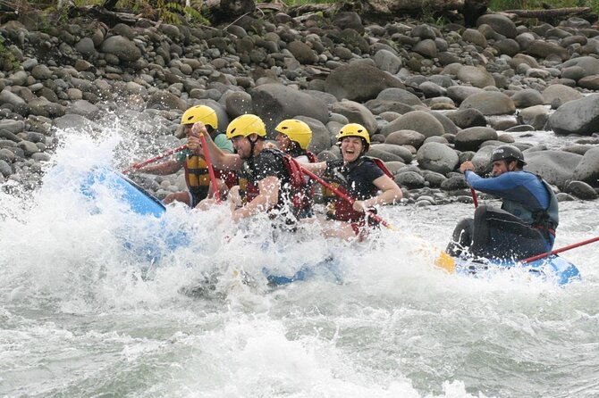 Class II-III Rafting and Chocolate Tour From La Fortuna - Transport Information