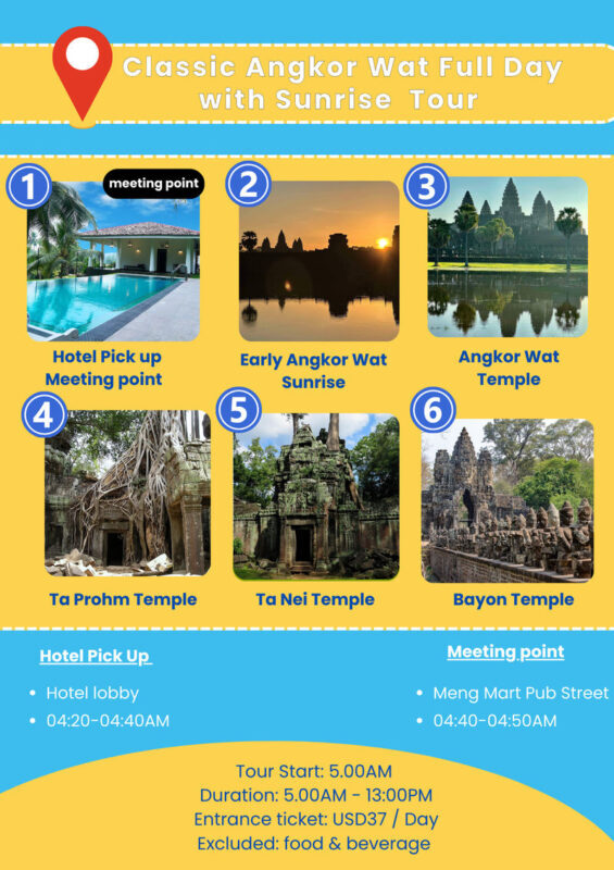 Classic Angkor Wat Sunrise or Sunset Small Group or Private Tour - Phnom Bakheng: the final stop