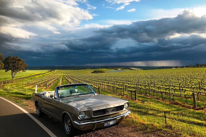 Classic Mustang Convertible Barossa Valley Half Day Private Tour For 2 - Flexible Cancellation Policy