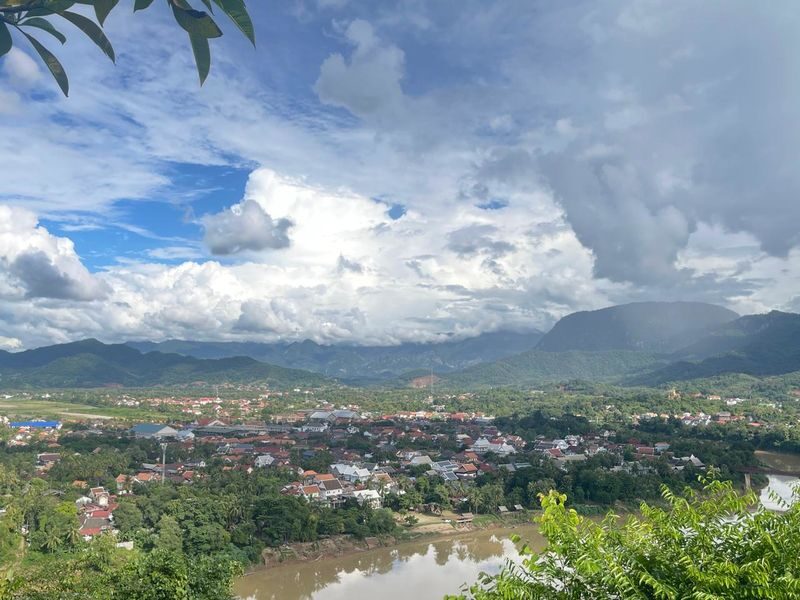 Classic tour in Luang Prabang - Mount Phu Si closes the day