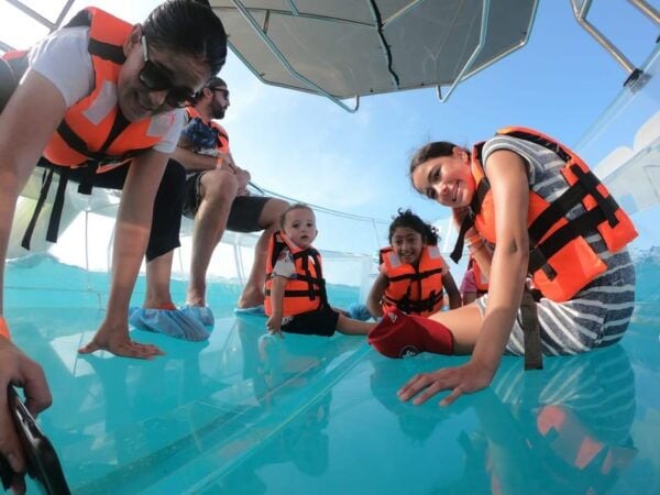 Clear Boat in Cancun, 1 Hour Tour to Enjoy the Views! - Included in the Tour