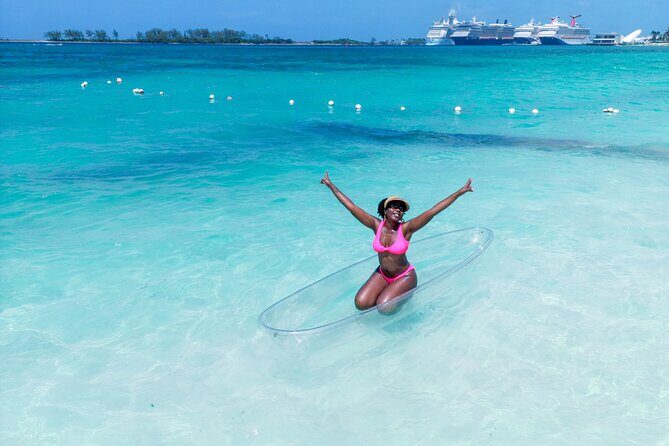 Clear Kayak Photoshoot+Free Cocktail Nassau, Bahamas - What to Expect from This Kayak and Drone Photoshoot