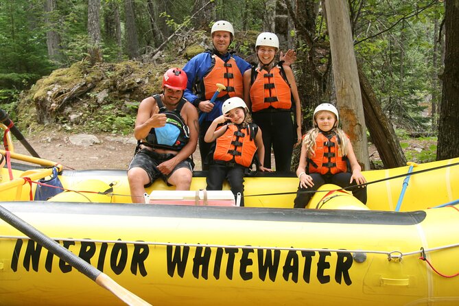 Clearwater, British Columbia Kids Rafting 1/2 Day - Suitable Age and Rapids Level