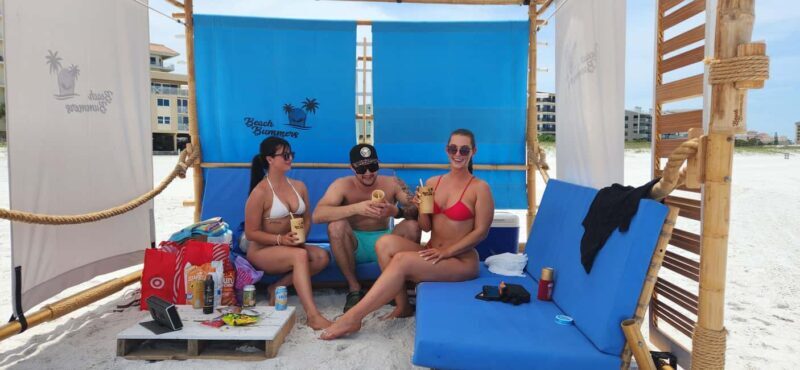 Clearwater: Daydreamer's Luxury Bamboo Cabana Rental - The Experience in Detail