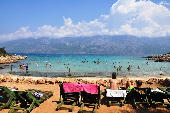 Cleopatra Island Boat Trip From Marmaris - Relaxing on Fine-Sand Beaches