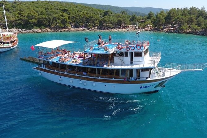 Cleopatra Island Boat Trip, Lunch and Soft Drinks Include ,From Marmaris - Explore Cleopatra Island Ruins
