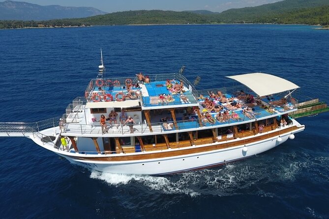 Cleopatra Island Boat Trip, Lunch and Soft Drinks Include ,From Marmaris - Pickup at Central Marmaris Hotel