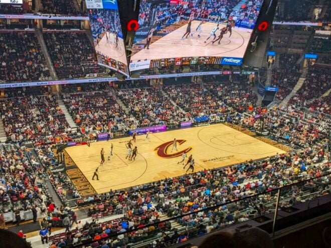Cleveland: Cleveland Cavaliers Basketball Game Ticket - Directions