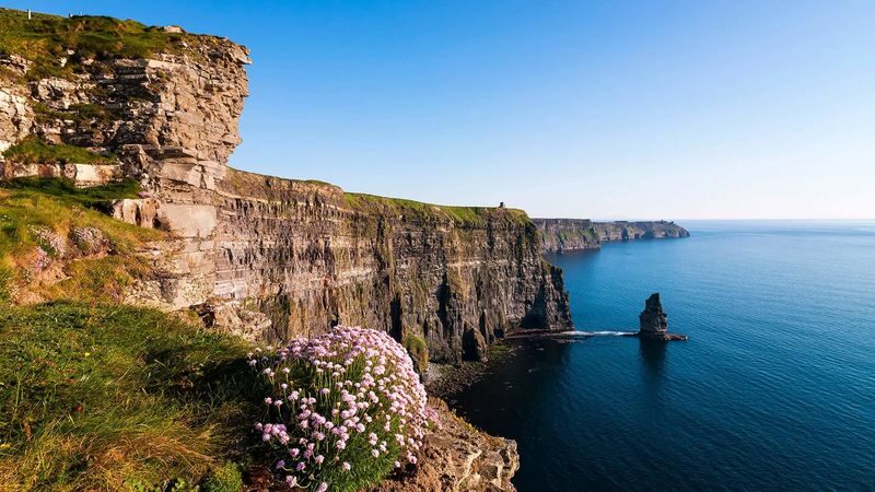 Cliffs of Moher and Burren Day Trip, Including Dunguaire Castle, Ail - From Galway, a day built around the Atlantic coast