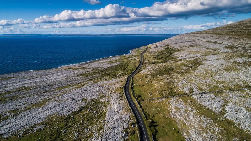 Cliffs of Moher and Burren Day Trip, Including Dunguaire Castle, Ail - The Burren: let the coast set the pace