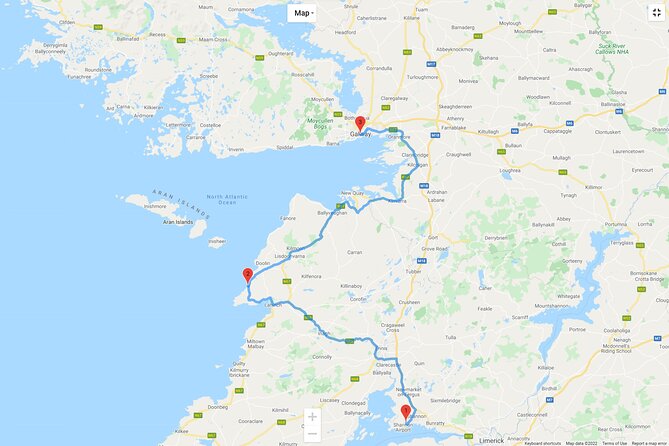 Cliffs of Moher From Shannon Airport to Galway City Private Car Service - Meet and Greet at Shannon Airport