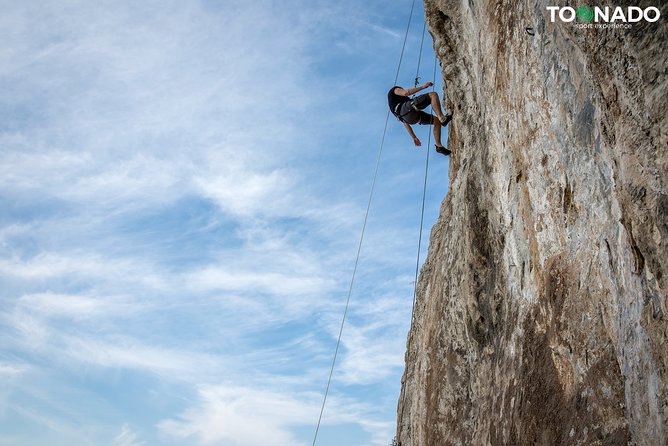Climbing Experience - the Path of the Gods - Safe Scaling of Cliffs With Provided Harnesses