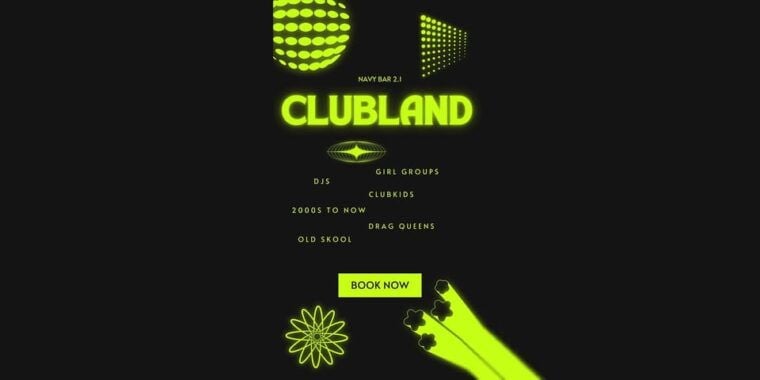 CLUBLAND | Last Saturday of every month | Navy Bar 2.1 - Breaking Down the Night: How It Looks Step-by-Step