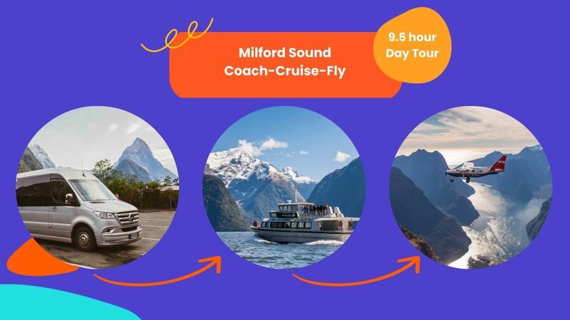 Coach Cruise Fly Milford Sound from Queenstown - The trip in five useful points