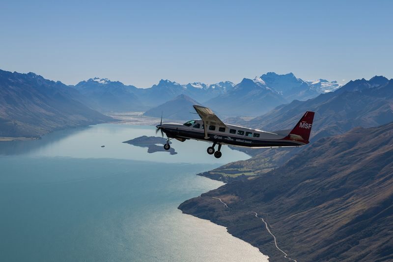 Coach Cruise Fly Milford Sound from Queenstown - Two hours to take in Milford Sound