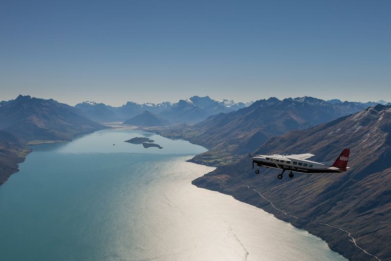 Coach Cruise Fly Milford Sound from Queenstown - The flight is the thrill, and the uncertainty