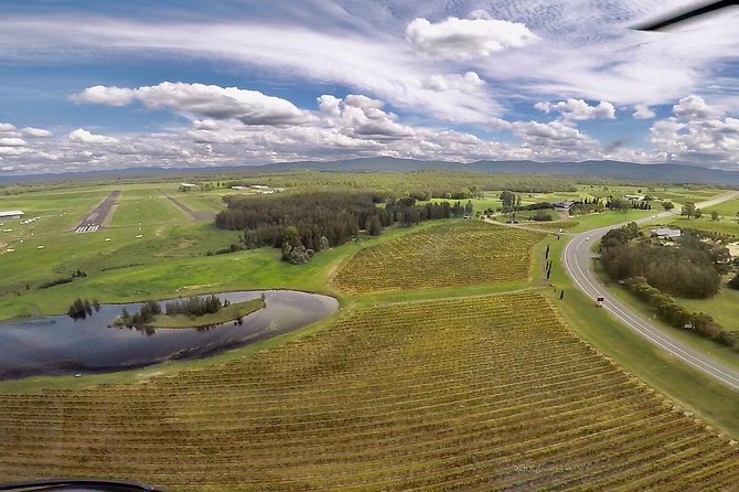 Coast and Vineyard Flight From the Hunter Valley - End Point and Logistics
