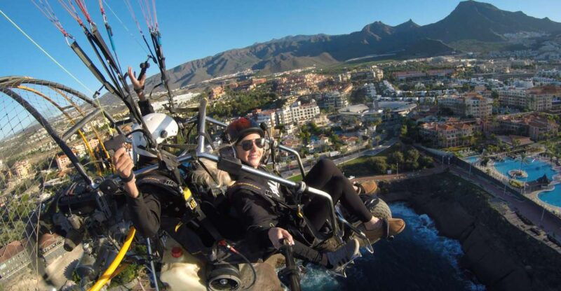 COAST: Fly Over the COASTs of Tenerife by Paratrike! (20MIN) - Flight Experience