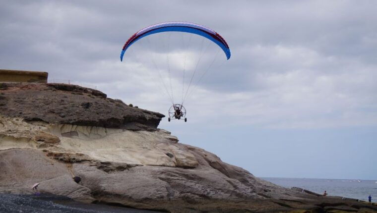 COAST: Fly Over the COASTs of Tenerife by Paratrike! (20MIN) - Pickup and Transfer