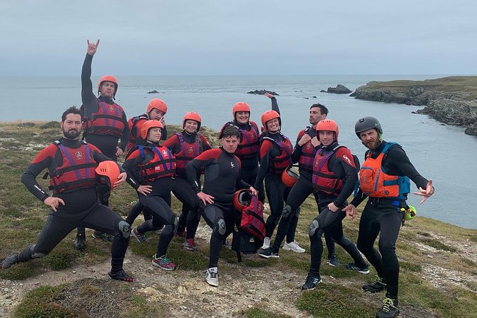 Coasteering on Anglesey - Physical Requirements