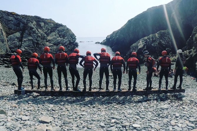 Coasteering on Anglesey - Maximum Group Size