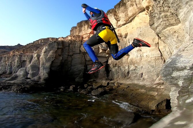 Coastering in Gran Canaria (Aquatic Route in the Ocean Cliffs) - Thrilling Aquatic Activities in Gran Canaria