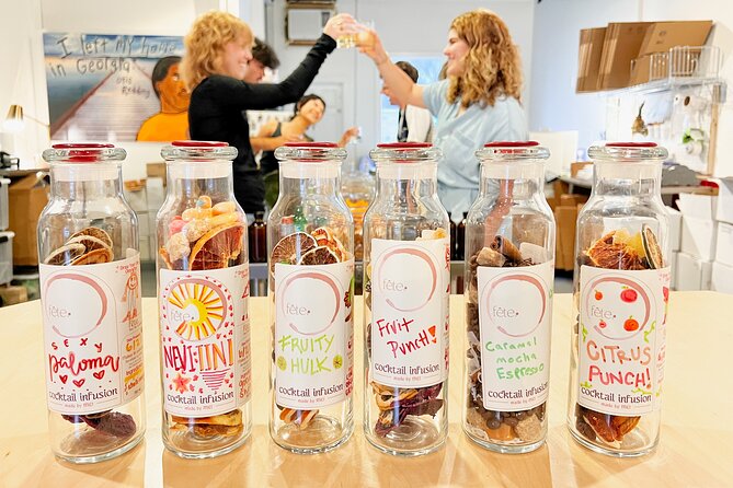 Cocktail Infusion Activity in Starland District - Meeting and Pickup Details