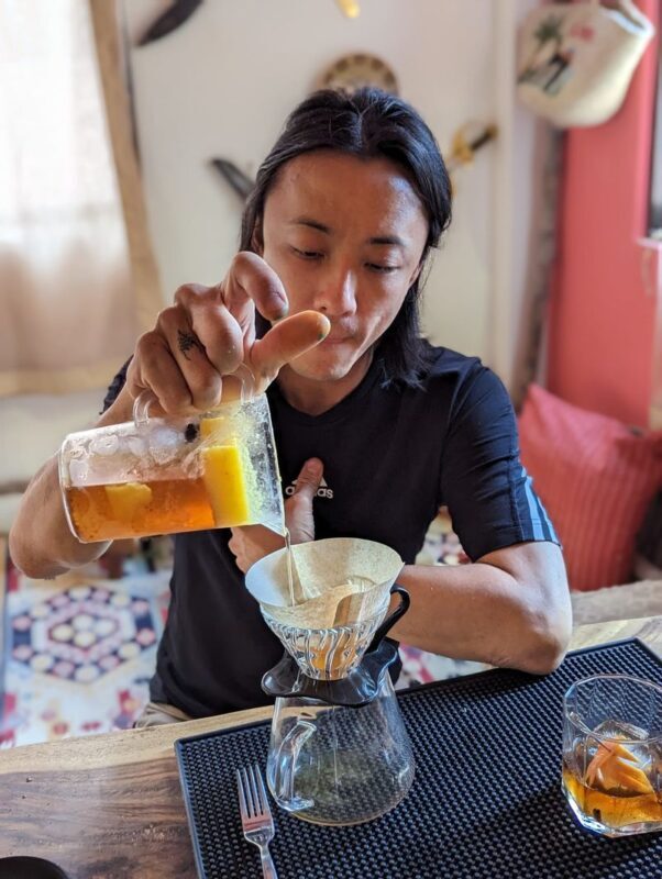 Cocktail Making Experience at The Sundowner - Taking your drinks to the rooftop garden