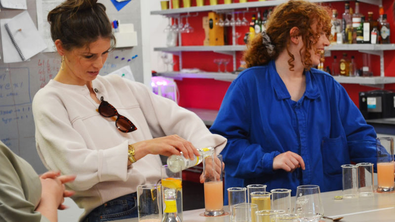Cocktail-making masterclass in Dublin - The Q&A, Lab8, and the garden