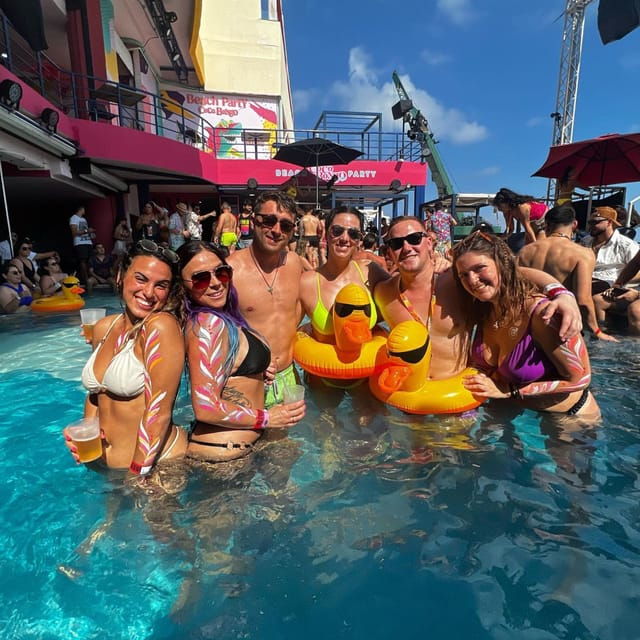 Coco Bongo Beach Tickets - Inclusions and Amenities