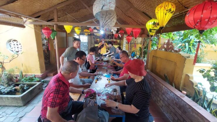 COCONUT JUNGLE - BASKET BOAT - LANTERN MAKING FROM DANANG - Good To Know
