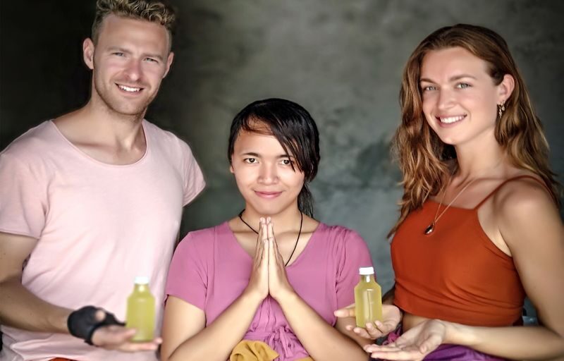 Coconut Oil Class With Balinese Family - Garden fruit and village craft